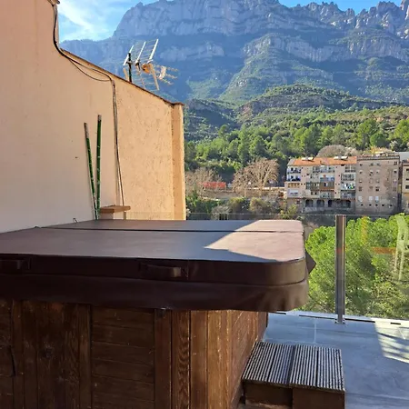 Alojamiento En Montserrat- Montserrat Paradise Apartament Monistrol de Montserrat Exterior photo